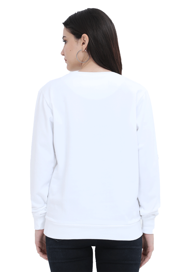 Thailand Landscape Print ( Aesthetic Edition) White Sweatshirt For Womens