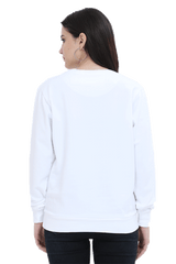 Thailand Landscape Print ( Aesthetic Edition) White Sweatshirt For Womens