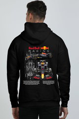 RACING EDITION BlACK HOODIE (RED BULL)