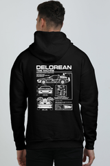 RACING EDITION BLACK HOODIE (DELODREAN)