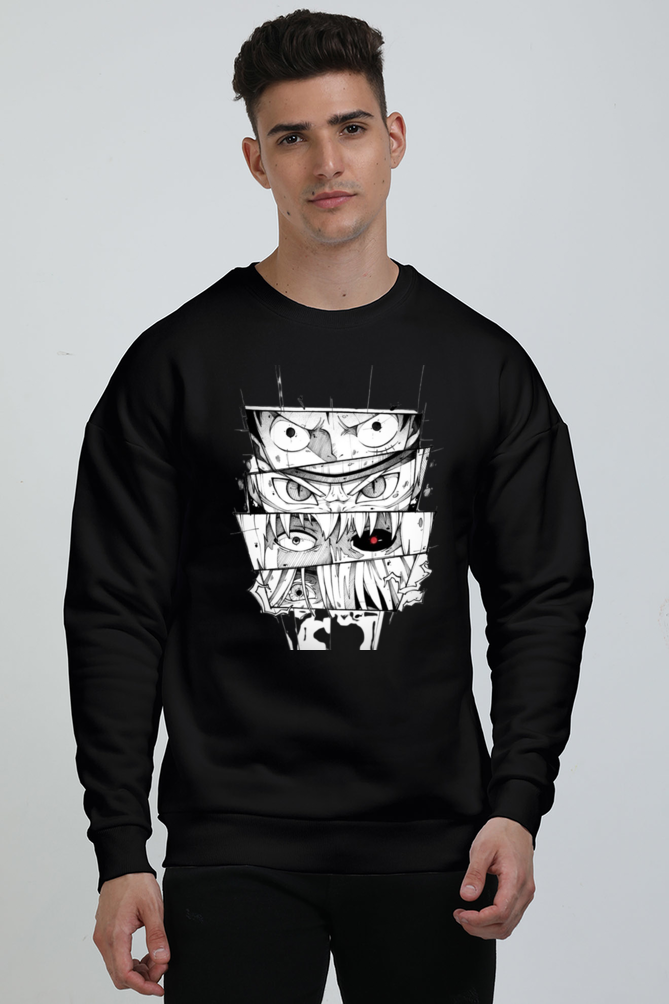 Anime Edition One Piece Character Eye Men's Sweatshirt