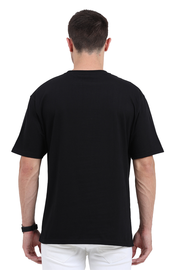 Artistic Edition (MENTALITY Royal And Classy Black Half Sleeves Tshirt For Mens